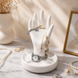 Hand Shape Jewelry Holder, Ring Holder Stand, Tabletop Jewelry Holder, Handy Jewel Stand