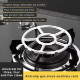 Non Slip Burner Stand Rack, Gas Stove Metal Cover Frame, Anti Slip Frame For Small Pots, Metal Stovetop For Pot