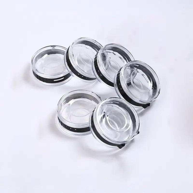 Set Of 6 Coin Spice Jar, Kitchen Condiment Storage Box, Multifunctional Transparent Cellular Spice Bowl, Creative Transparent Seasoning Cans, Kitchen Spice Mill Storage Condiment Bottles