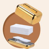 Elegant Design Rectangular Tissue Box, Elegant Tabletop Tissue Dispenser, Nordic Style Tissue Box Organizer
