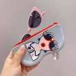 Silicone Sunglasses Case, Portable Travel Glasses Holder Cover, Waterproof Shockproof Eyeglass Case, Nova Style Pouch