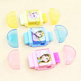 3 In 1 One Multifunctional Pencil Sharpener, Eraser Student School Supplies, Cartoon Cute Pencil Sharpener Eraser