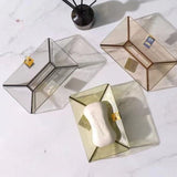 Transparent Soap Plate, Seamless Drain Soap Holder, Kitchen Bathroom Drain Soap Rack, Creative Soap Dish Holder, Perforated Suction Cup Soap Dish, Toilet Shower Non-slip Drain Soap Case, Creative Sucker Soap Box