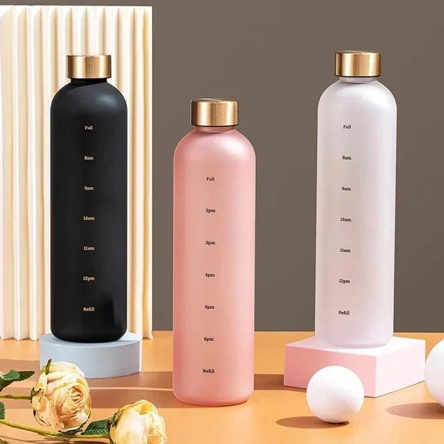 1L Time Marker Water Bottle