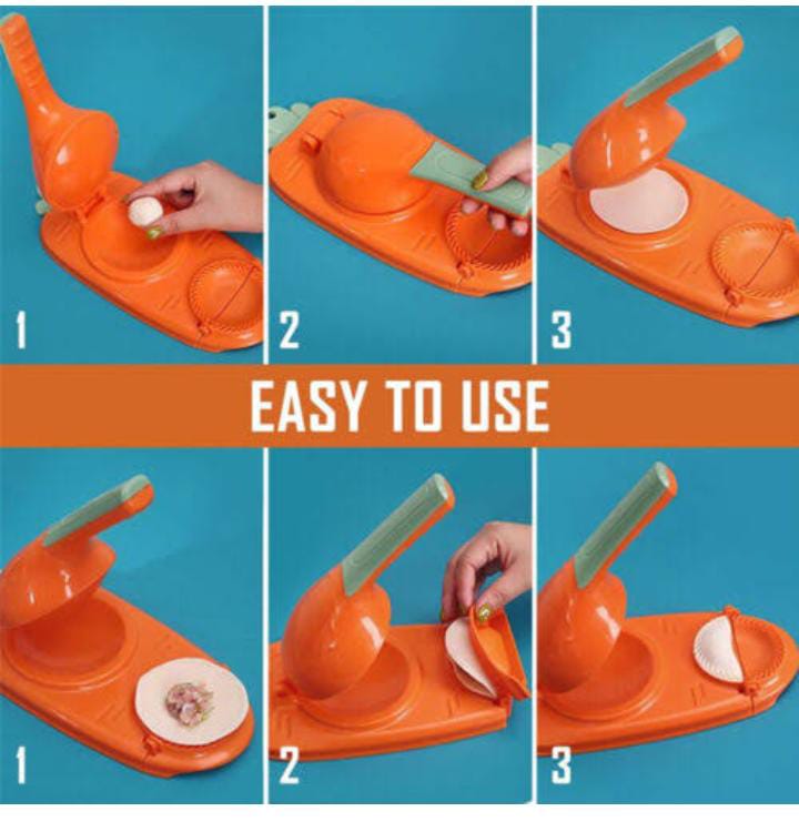 2 in 1 Dumpling & Samosa Maker – Easy Kitchen Tool