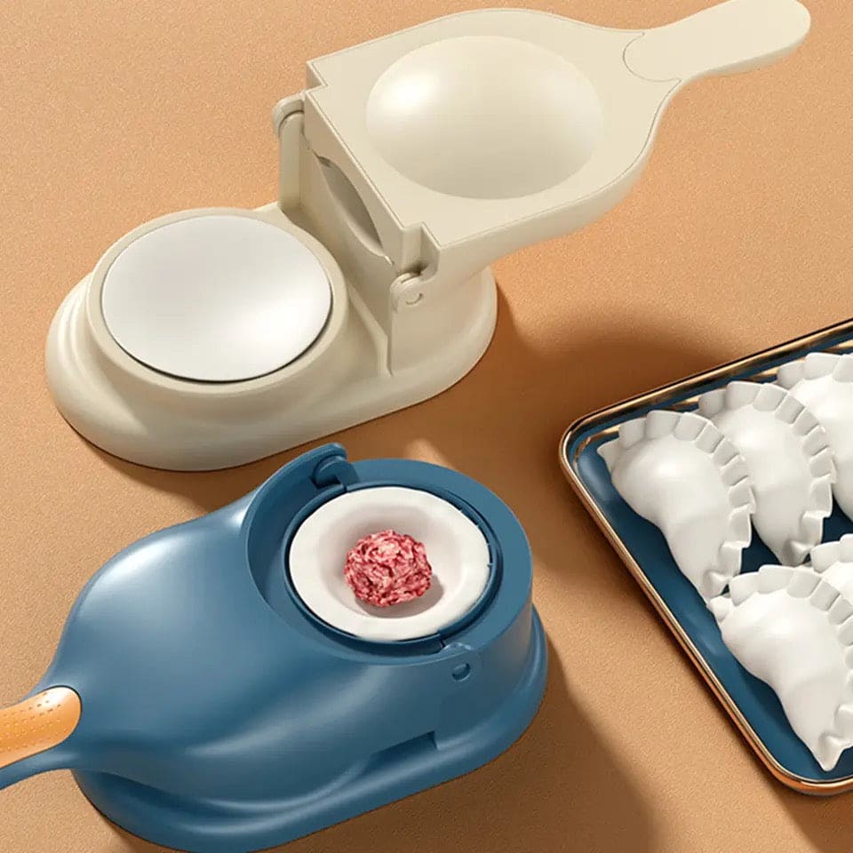 2 in 1 Dumpling & Samosa Maker – Easy Press Kitchen Tool