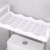 2 Tier Toilet Storage Rack Caamoad Shelf Stainless Steel