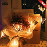 20 PIECES LED BUTTERFLY STRING LIGHT