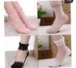 Pack of 4 Transparent Socks