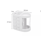 Rotating Transparent Dressing Table