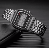 New Retro Classic LED Stainless Steel Digital 
