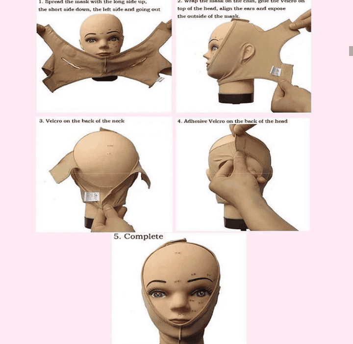 Thin Face Mask Lifting Bandage Skin Care 