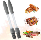 Push Oil Silicone Brush, High Temperature Resistant Silicone Oil Brush, Silicone Grill Seasoning Brush