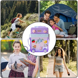 Briefcase Travel Cup, 450ml Plastic Water Cup with Straw Briefcase Shape Kids Water Bottle, Portable Drinking Cup for Girls Boys School, Easy to Carry Sports Bottles for Girls and Boys