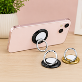 360° Rotating Phone Ring Holder, Portable Mobile Phone Bracket, Universal Compact Phone Stand