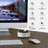 Smart Smoke Ashtray, Smoke Removal Air Purification Ashtray, Automatic Purifier Ashtray, Electronic Intelligent Smoking Gadget, Smoke Suction Ashtray For Home Office And Car, Portable Smoke Grabber for Cigarettes