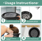 Cooling Facial Ice Bowl For Skincare, Face Ice Therapy Bowl For Daily Skincare, Portable Silicone Ice Bath Bowl For Face Care