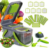 22 in 1 Multifunctional Vegetable Chopper – Multi Blade Kitchen Slicer & Dicer Set