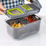 22 in 1 Multifunctional Vegetable Chopper – Multi Blade Kitchen Slicer & Dicer Set