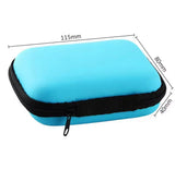 Portable Electronics Travel Organizer Case, Smart Gadget Vault, Pocket Tech Organizer, ZipTech Storage Case, Travel Tech Companion, Gadget Guard Mini Case