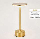 Touch Sensor LED Table Lamp, Portable Bedroom Night Light, USB Rechargeable Lamp,  Wireless Reading Lamp