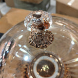 360° Rotating Acrylic Cake Dish With Stand, Transparent Serving Dish, Luxury Acrylic Cake Dome
