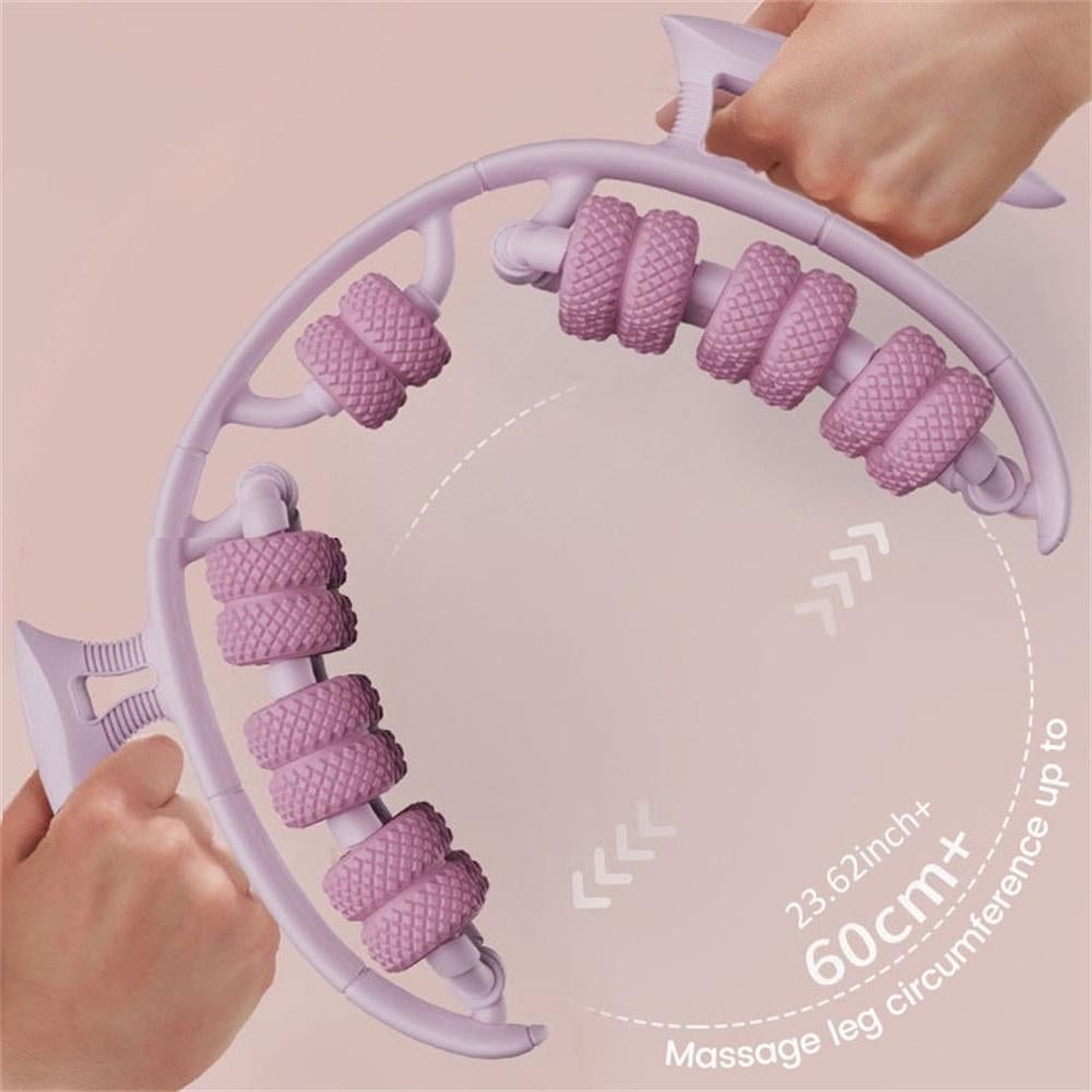 26 Roller Round Leg Massager Ring Clip Style