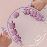 26 Roller Round Leg Massager Ring Clip Style