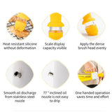 500ml Oil Dispenser Bottle With Brush, Cooking Seasoning Oil Bottle, Multifunctional Oil Bottle With Barbeque Brush