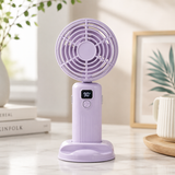 Digital Hand Fan FY-090 Portable Silent Mini Fan