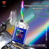 Rechargeable USB Arc Lighter,  Durable Plasma Lighter, Adventure Smoking Tool, Windproof Plasma Lighter