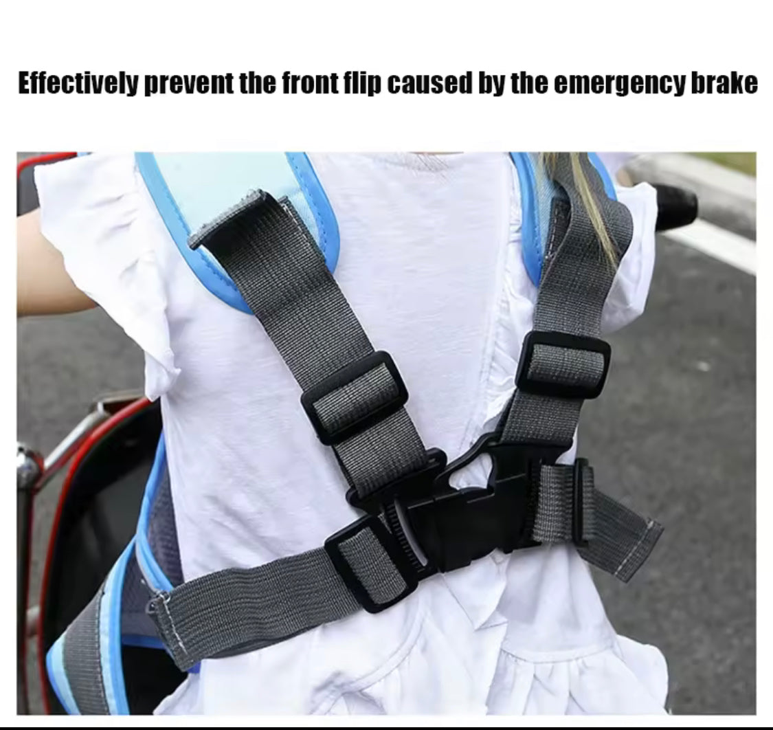 Kids Bike Safety Protection Belt, Adjustable Motorcycle Safety Belt For Children, Scooter Strap Baby Carrier Seat Belt