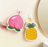 Kitchen Fruit Hand Towel, Quick Drying Kitchen Wiping Towel, Kitchen Cleaning Towel, Kitchen Accessories