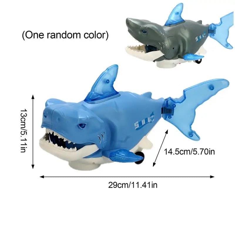 Musical Shark Toy with Light and Music, High Simulation Musical Shark, Robots Fish Electric Toy, Animal Shark Doll Lighted Shark With Sound