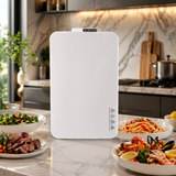 Electric Foldable Warming Tray, Leather Heated Food Board, Electric Food Warmer Plate, Portable Food Heating Mat