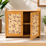 Wooden Pantry Cabinet , Wooden Spice Organizer, Bamboo Kitchen Storage Rack