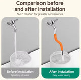 360° Rotation Faucet Extender Pipe, Kitchen Faucet Extension Hose Pipe, Durable Bathroom  And Garden Splash Proof Hose