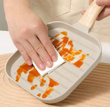 Nonstick Square Frying Pan With  Handle, Non Stick Frying Pan, Household Breakfast Maker Pan