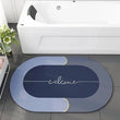 2PC Anti-Slip Bathroom Mat – Fast Drying Water Absorbent Floor Mat