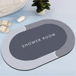 2PC Anti-Slip Bathroom Mat – Fast Drying Water Absorbent Floor Mat