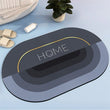 2PC Anti-Slip Bathroom Mat – Fast Drying Water Absorbent Floor Mat