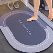 2PC Anti-Slip Bathroom Mat – Fast Drying Water Absorbent Floor Mat