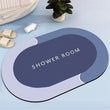2PC Anti-Slip Bathroom Mat – Fast Drying Water Absorbent Floor Mat