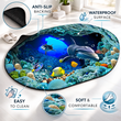 2PC Anti-Slip Bathroom Mat – Fast Drying Water Absorbent Floor Mat