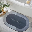 2PC Anti-Slip Bathroom Mat – Fast Drying Water Absorbent Floor Mat