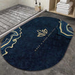 2PC Anti-Slip Bathroom Mat – Fast Drying Water Absorbent Floor Mat