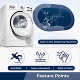 2PC Anti-Slip Bathroom Mat – Fast Drying Water Absorbent Floor Mat