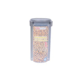 3-in-1 Airtight Storage Jar with 3 Portion Compartments – Multi-Purpose Kitchen Container