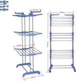 3-Layer Clothes Hanger – Adjustable Freestanding Garment Organizer