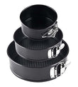 3-Piece Round Cake Pan Set – Non-Stick Baking Pans for Layered & Tiered Cakes